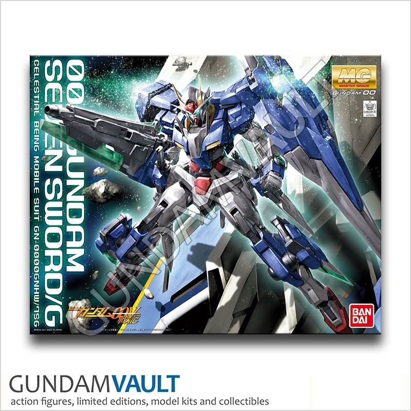 00 Gundam Seven Sword G Celestial Being Mobile Suit Gn0000gnhw 7sg Mg Master Grade Model Kit