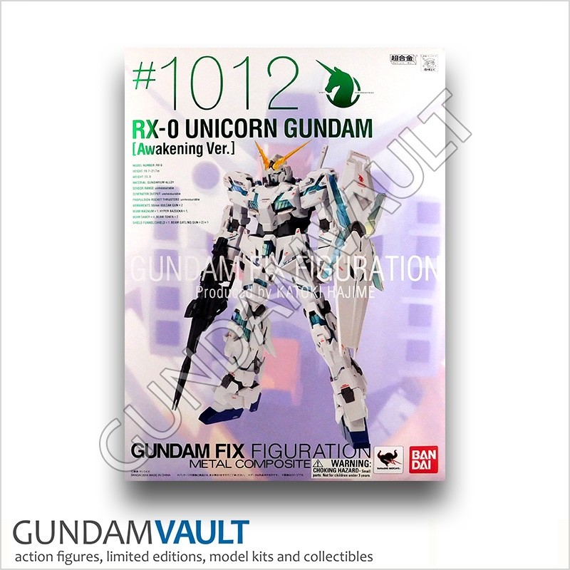 #1012 RX-0 UNICORN GUNDAM [Awakening Ver.] | Fix Metal Composite Action ...