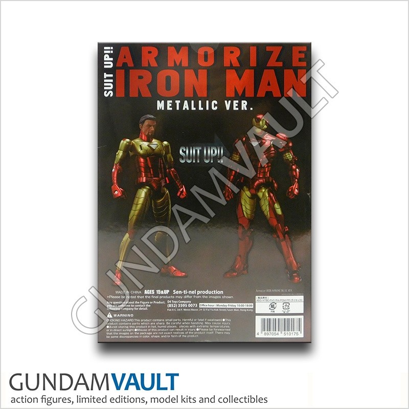 Suit Up - Armorize Iron Man - Metallic Version