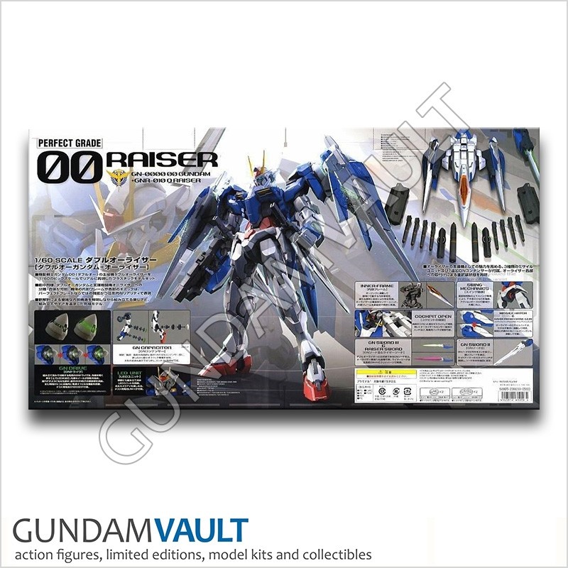 00 Raiser Gundam Pg Perfect Grade Model Kit